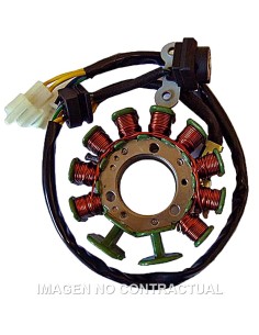 STATOR SGR TRIFASE 11 POLOS CON PICK-UP EXTERNO (MOTOR KYMCO