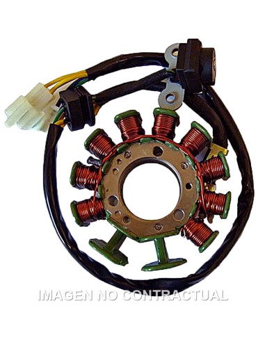 STATOR SGR TRIFASE 11 POLOS CON PICK-UP EXTERNO (MOTOR KYMCO