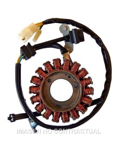 STATOR SGR TRIFASE 18 POLOS CON PICK-UP 2 CABLES