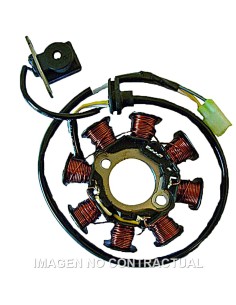 STATOR SGR 8 POLOS (MOTOR KYMCO 50 2T)