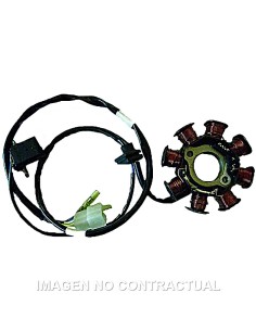 STATOR SGR 8 POLOS (MOTOR KYMCO 125/150 4T - AIRE)