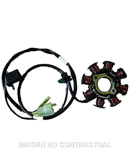 STATOR SGR 8 POLOS (MOTOR KYMCO 125/150 4T - AIRE)