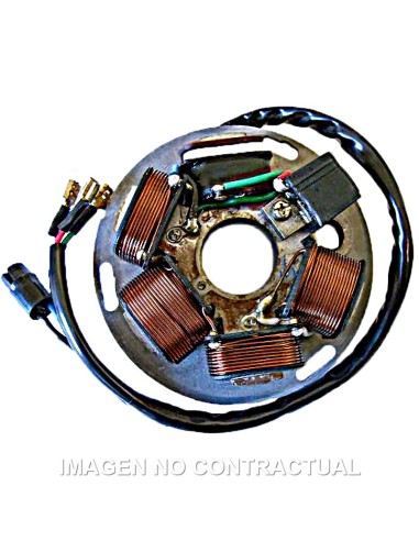 STATOR SGR 6 POLOS CON BASE VESPA COSA