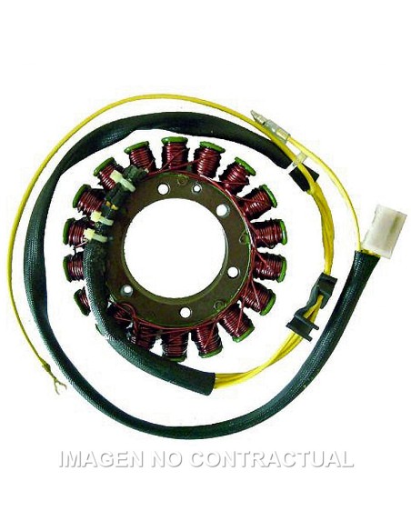 STATOR SAPRISA TRIFASE 18 POLOS 12V 40A AIXAM