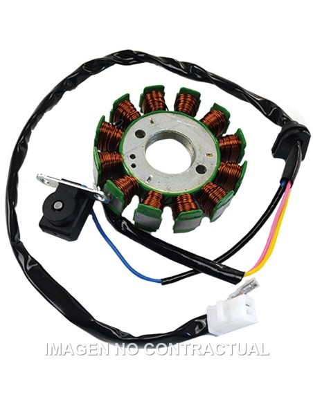 STATOR KYMCO AGILITY PLUS R16 125 12 POLOS