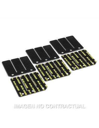 LAMINAS CARBONO CAJA ORIGINAL DERBI SENDA , GPR 50