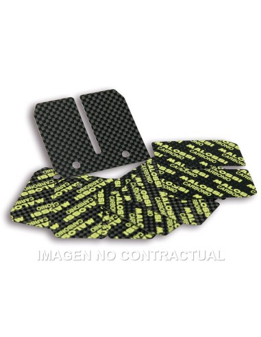 PETALOS VALVULA VL6 MALOSSI 3 ESPESORES CARBONO