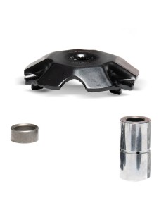 TAPA RAMPAS Y EJE VARIADOR MALOSSI MHR ALUMINIUM