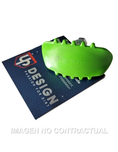 FRENO CUBIERTAS UP DESIGN EN NYLON 1.85 VERDE