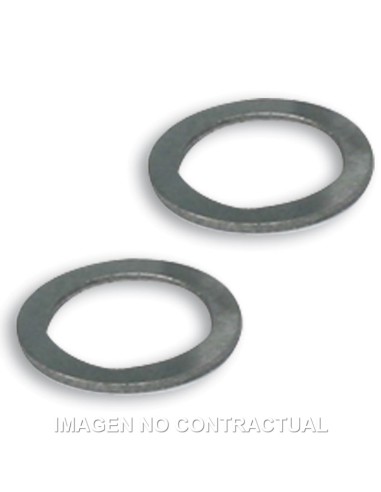 CASQUILLOS ACERO MALOSSI 20X14X1 MM