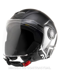 CASCO MALOSSI JET BLANCO TALLA L
