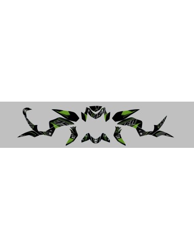 KIT DECO UP MAXIMIZE NEGRO-VERDE KAWASAKI Z750