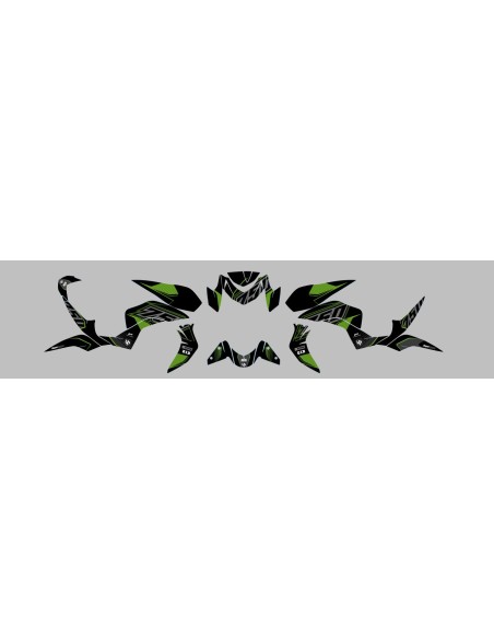 KIT DECO UP MAXIMIZE NEGRO-VERDE KAWASAKI Z750