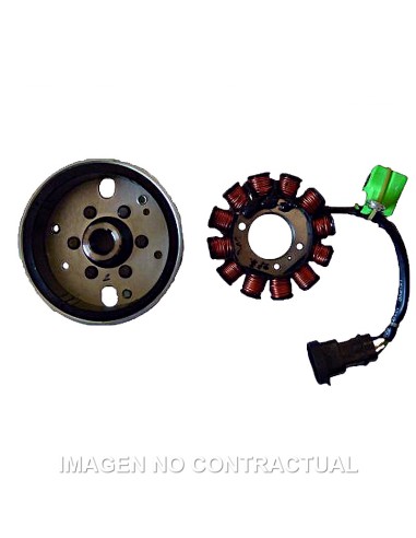 VOLANTE MAGNETICO 12 POLOS 12V 120W (MOTOR PIAGGIO 50 4T-4V