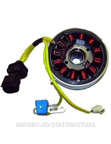 VOLANTE MAGNETICO TRIFASE 12 POLOS 12V 150W MOTOR PIAGGIO '