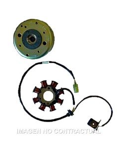 VOLANTE MAGNETICO 8 POLOS 12V (MOTOR KYMCO 125/150 4T AIRE)