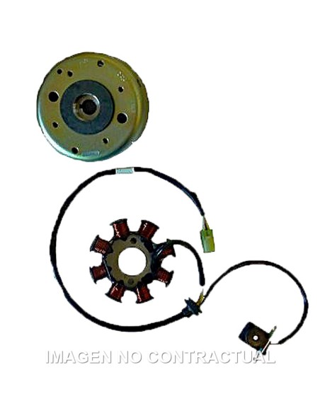 VOLANTE MAGNETICO 8 POLOS 12V (MOTOR KYMCO 125/150 4T AIRE)