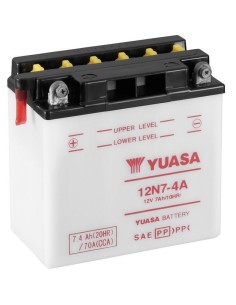 BATERIA YUASA 12N7-4A COMBIPACK CONVENCIONAL