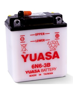 BATERIA YUASA 6N6-3B CONVENCIONAL