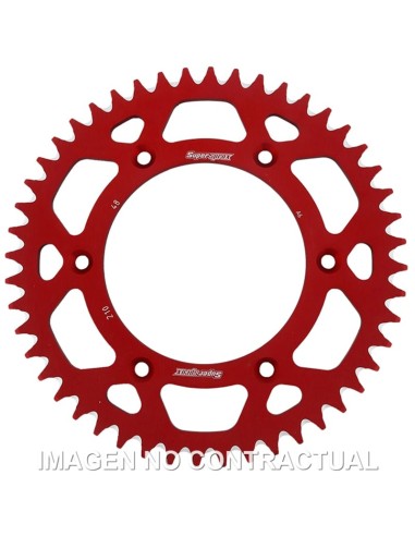 CORONA SUPERSPROX ALUMINIO ROJA 47 D