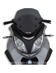 CUPULA MALOSSI SPORT SCREEN AHUMADO OSCURO PIAGGIO MP3 350