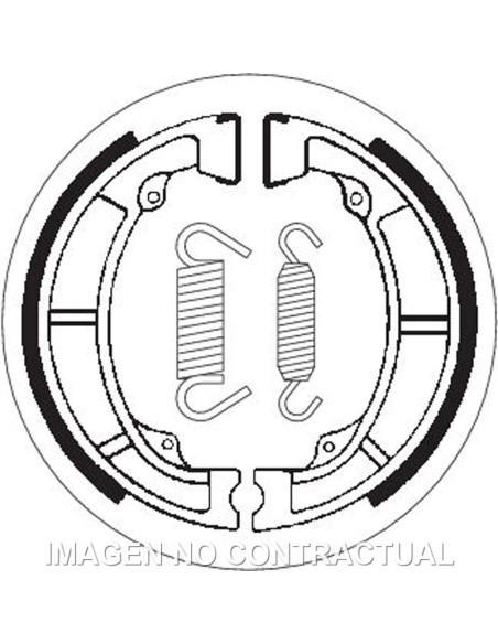 MORDAZA DE FRENO SBS P2039