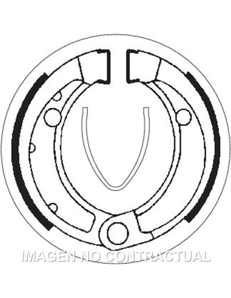 MORDAZA DE FRENO SBS P2048
