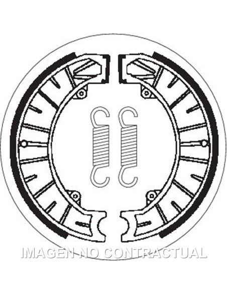 MORDAZA DE FRENO SBS P2121