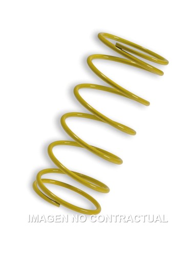MUELLE POLEA CONDUCIDA REFORZADA AMARILLO PIAGGIO ZIP
