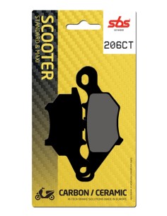 PASTILLA DE FRENO SBS P206-CT