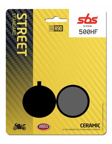 PASTILLA DE FRENO SBS P500-HF