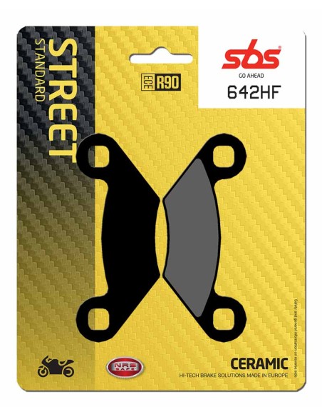 PASTILLA DE FRENO SBS P642-HF