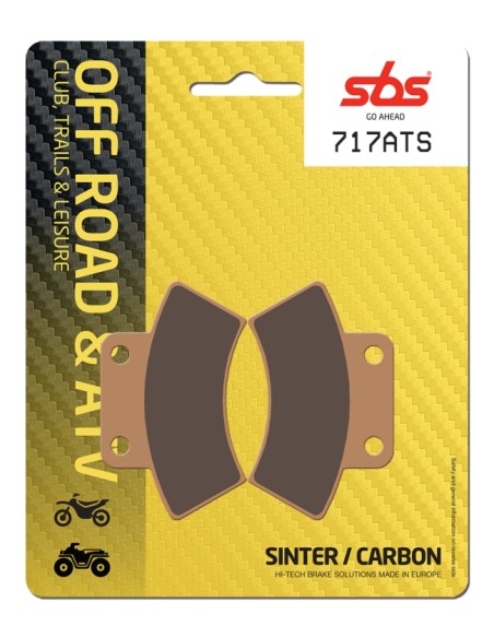 PASTILLA DE FRENO SBS P717-ATS