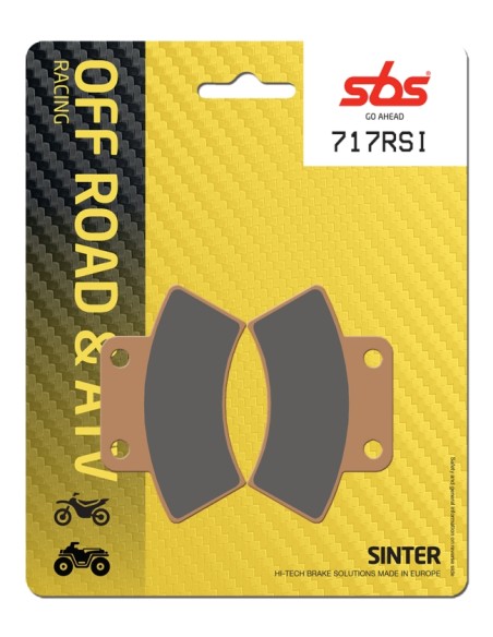 PASTILLA DE FRENO SBS P717-RSI