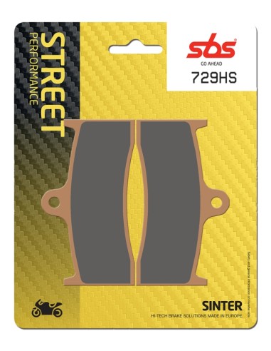 PASTILLA DE FRENO SBS P729-HS