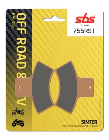 PASTILLA DE FRENO SBS P755-RSI