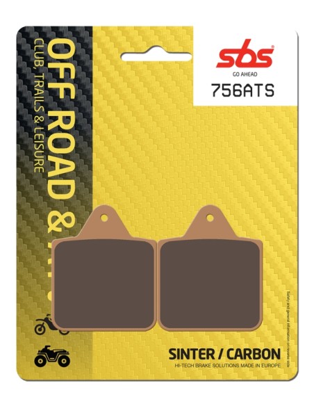 PASTILLA DE FRENO SBS P756-ATS