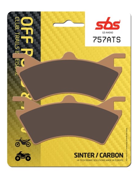 PASTILLA DE FRENO SBS P757-ATS