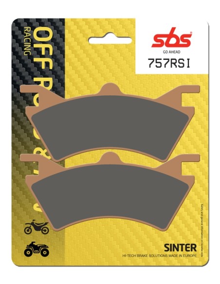 PASTILLA DE FRENO SBS P757-RSI