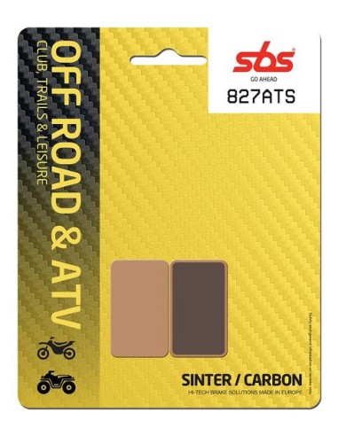 PASTILLA DE FRENO SBS P827-ATS