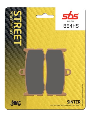 PASTILLA DE FRENO SBS P864-HS