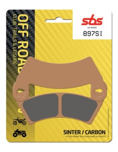 PASTILLA DE FRENO SBS P897-SI