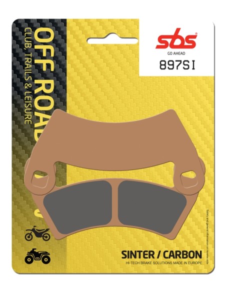 PASTILLA DE FRENO SBS P897-SI