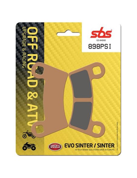 PASTILLA DE FRENO SBS P898-PSI