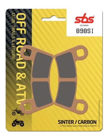 PASTILLA DE FRENO SBS P898-SI