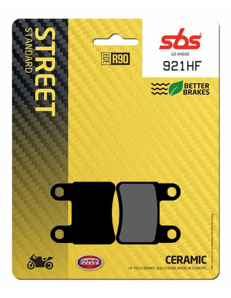 PASTILLA DE FRENO SBS P921-HF