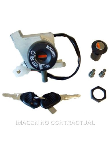 KIT LLAVES CONTACTO Y SILLÍN APRILIA SCARABEO EURO3