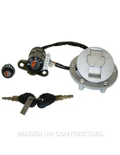 KIT LLAVES CONTACTO, SILLÍN Y DEPÓSITO DERBI GPR-50