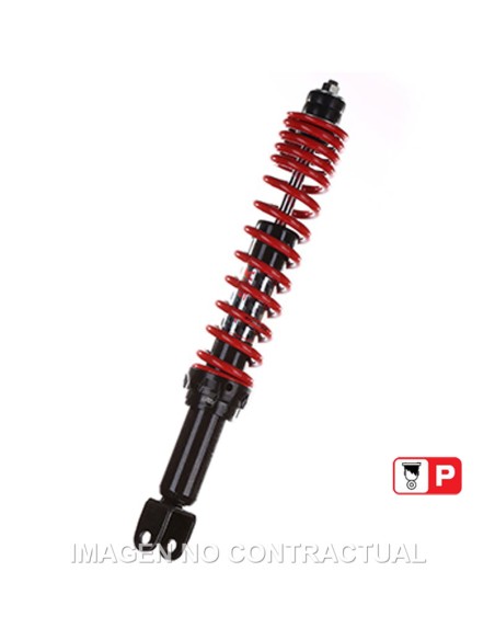 AMORTIGUADOR TRASERO YSS GAS DTG VESPA PRIMAVERA 50