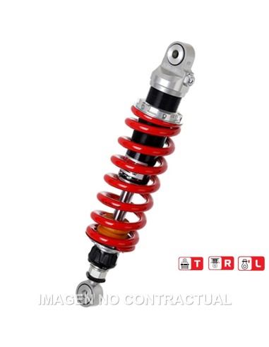 AMORTIGUADOR TRASERO YSS GAS TOP LINE APRILIA RS 125